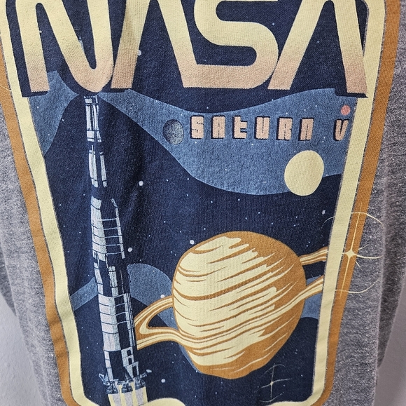 NASA Saturn 5 men's graphic t-shirt XL - Picture 2 of 6